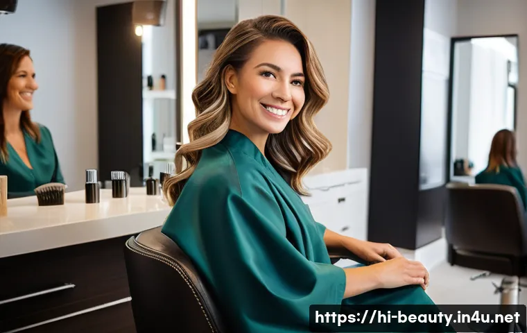 미용사 연봉 협상 전략 - **Prompt 1: Expertise and Client Satisfaction**
    "A highly skilled and experienced female hairsty...